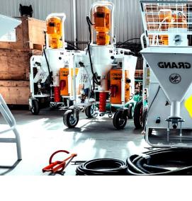 шнековая пара для штукатурной станции - вариант 1