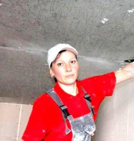 шпаклевка стен по бетону под обои - модель 2