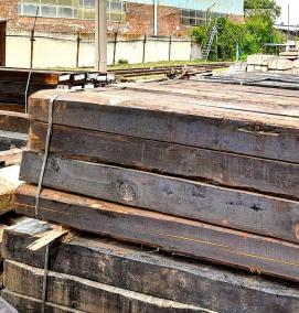 шпалы деревянные для железных дорог - модель 3