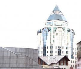 шпиль флюгер в виде скрипичного ключа - модель 1