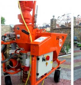 штукатурная станция для цементной штукатурки - вариант 4