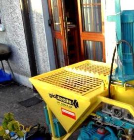 штукатурная станция для цементной штукатурки - вариант 3