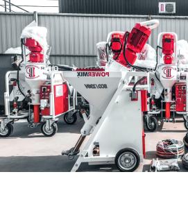 штукатурная станция робот - модель 3