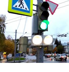 сигнальный светофор - вариант 4