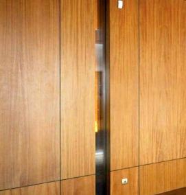 скрытые противопожарные двери - модель 1