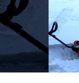 снегоуборочная лопата электрическая - модель 4