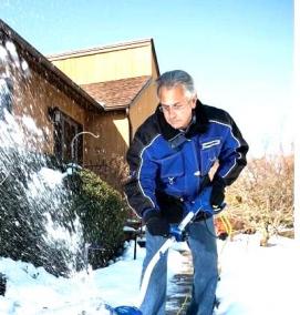 снегоуборочная лопата электрическая - модель 2