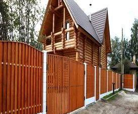 сплошной  из досок - тип 3