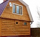 сруб из сухого профилированного бруса Норильск