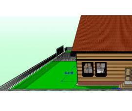 сруб 7х10 м - модель 2