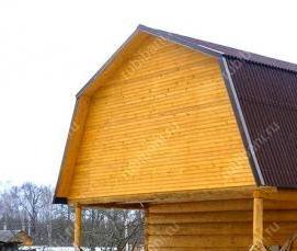 сруб дома 6х4 м - вариант 4