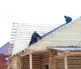 сруб дома 6х4 м - вариант 2