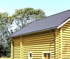 сруб дома 8х9 м - модель 3