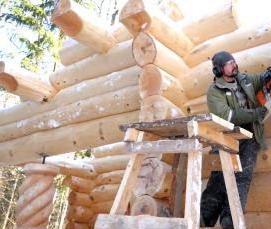 сруб из кедра большого - вариант 2