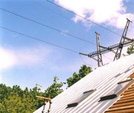 стальная фальцевая кровля - тип 1