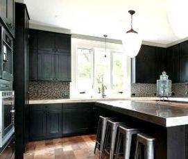 столешница Черная матовая - вариант 4