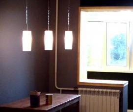 столешница из обожженного дерева - вариант 4