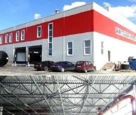 строительство ангара из металлоконструкций - вариант 2