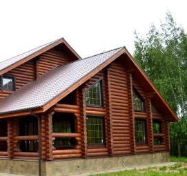 строительство деревянных домов из бревна Уфа