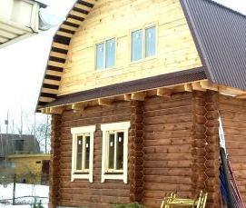 строительство дома 7х8 - тип 4