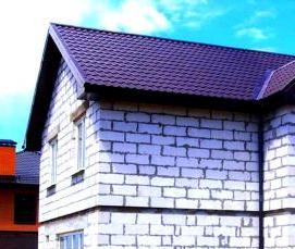 строительство домов из газобетона под ключ - тип 3