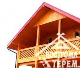 строительство домов из сухого бруса - модель 1