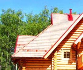 строительство загородных домов из бруса - тип 2