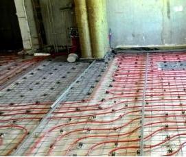 стяжка пола 10 см - вариант 2