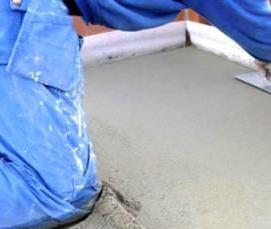 стяжка пола под линолеум - тип 1