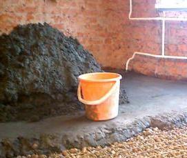 стяжка пола под линолеум - тип 2