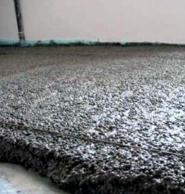 стяжка пола полистиролбетоном - модель 3