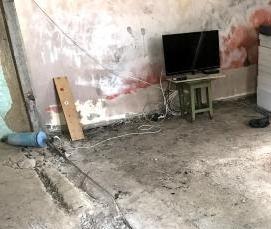 стяжка пола в комнате - тип 3