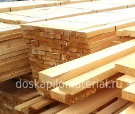 сухая обрезная доска камерной сушки - модель 1