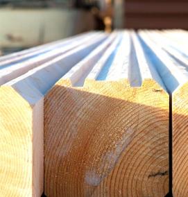 сухой профилированный брус - тип 2