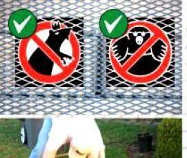 сварная сетка от мышей - тип 4