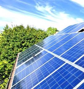 светодиодная солнечная батарея - модель 2