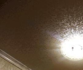 текстурный натяжной потолок - тип 3