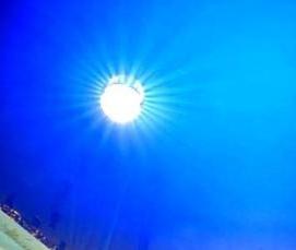 темно синий потолок натяжной - модель 1