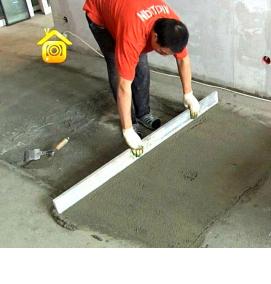 теплая бетонная стяжка - модель 4