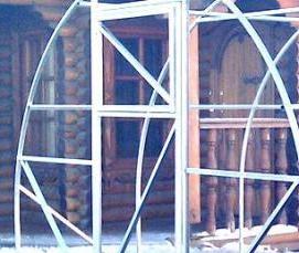 теплица царская двускатная - тип 1