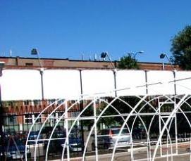 теплица из профильной трубы - вариант 4