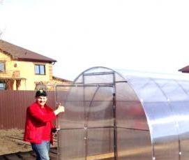 теплица надежная усиленная - тип 4