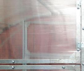 теплица сибирская мини - модель 4