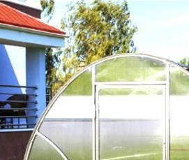 теплицы со съемной сдвижной крышей - вариант 2