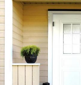 теплые входные двери в дом - вариант 4