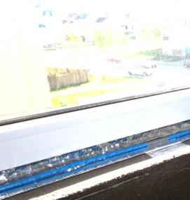 теплый подоконник - модель 2