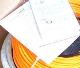 теплый пол 10 м - тип 2