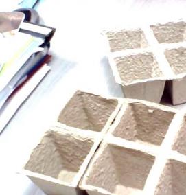 торфяные кассеты для рассады - тип 4