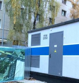 трансформаторная подстанция в бетонной оболочке - тип 2