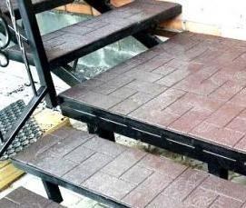 тротуарная плитка для крыльца - тип 2